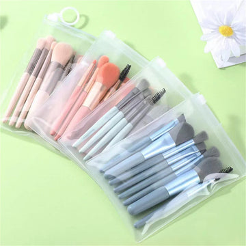8-Piece Soft Fluffy Makeup Brush Set – Foundation, Blush, Powder, Eyeshadow & Kabuki Blending Brushes for Cosmetics