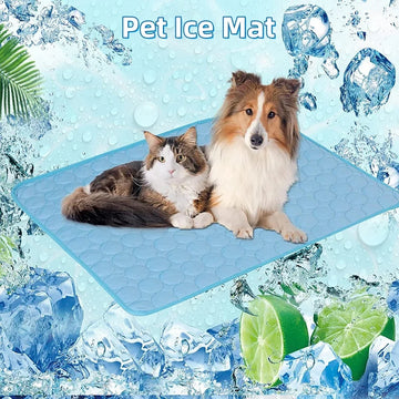 Refreshing Carpet for Pets - Cat and Dog, Comfort and Freshness in Summer, Sofa and Soft Bed