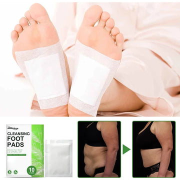 Ginger Foot Pads – Anti-Edema Herbal Detox Adhesive Pads for Easy Body Cleansing