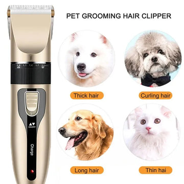 Professional Dog Grooming Machine - USB Rechargeable Electric Trimmer, Quiet and Precise