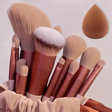 Soft Fluffy Makeup Brush Set – Professional Brushes for Foundation, Powder, Eyeshadow & Blending Makeup