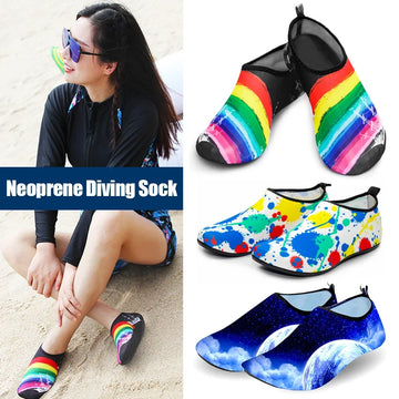 Sapatilhas Aquáticas Unissex – Conforto e Proteção para Praia, Natação, Surf e Mergulho