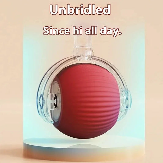 Smart Toy for Pets - Automatic Ball with Fake Tail, Electric Recharge, Interactive for Dogs and Cats