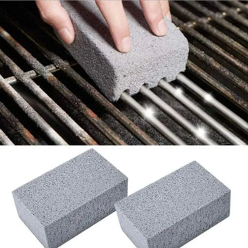BBQ Grill Cleaning Pumice Brick – Outdoor Barbecue Rack Cleaning Stone for Kitchen & BBQ Tools