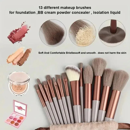 Soft Fluffy Makeup Brush Set – Professional Brushes for Foundation, Powder, Eyeshadow & Blending Makeup