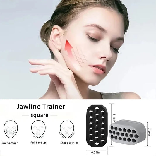 Silicone Facial Exerciser - Define the Jaw, Tone the Neck and Reduce Jowls
