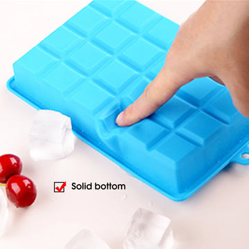 Silicone Mould 24 Cubes with/without Lid - Mould for Ice, Porridge, Cheese, Jelly and Drinks | Kitchen Utensils