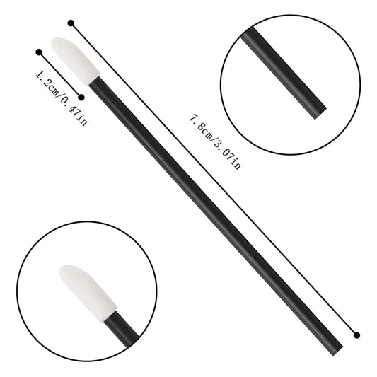 Wholesale Kit 50/100 Disposable Eyelash Mascara Applicators - Eye, Lip and Eyelash Extension Brushes