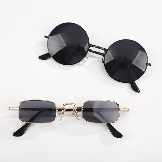 Sorcerer-Style Cosplay Set – Blindfold Eye Patch & Glasses Inspired by Popular Anime | Half Face Mask for Halloween or Party Costume