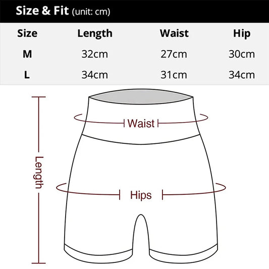 Shorts Fitness Feminino Cintura Alta – Modela o Bumbum e Garante Conforto no Yoga, Academia e Corrida