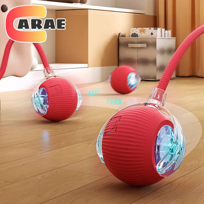 Interactive Toy for Cats - Automatic Ball with Tail, Rechargeable, Smart and Fun for Entertainment
