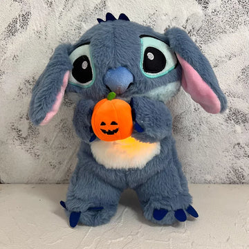 Stitch Halloween Plush - Lighted Toy for Kids, Relaxation and Light Sleep