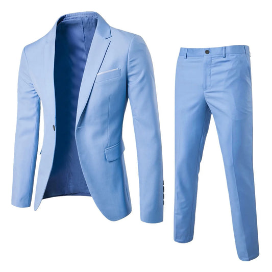Men’s Two Piece Slim Fit Suit