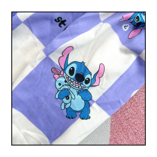 Stitch and Angel Children's Set - Long Sleeve Pajamas for Boys and Girls, Comfort in Spring