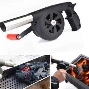 Handheld Portable BBQ Blower – Small Household Hair Dryer for Outdoor Barbecue & Cooking Accessories