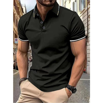 Men’s Summer Intercolour Polo Shirt