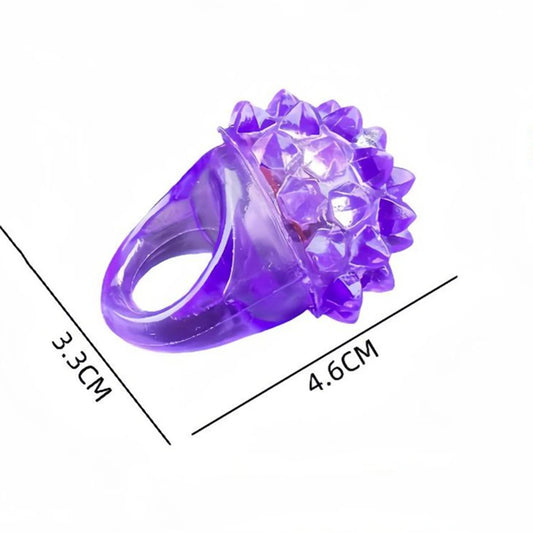 10–30pcs LED Luminous Rings – Glow Party Accessories for Kids | Birthday, Halloween, Easter, Christmas & Carnival Gifts