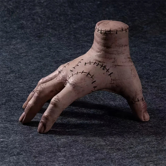 Halloween Horror Props – Realistic Broken Hand Latex Figurine | Wednesday Thing Hand Toy for Party Decor, Costume & Home Display