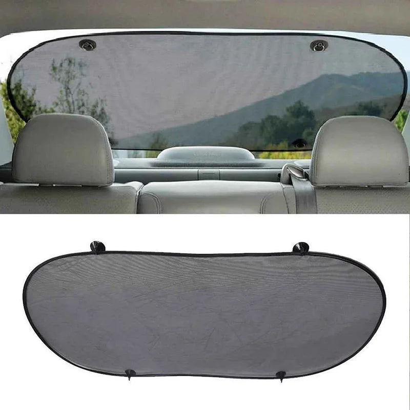 Rear Car Window Sun Shade – UV Protection Mesh Screen, Heat Insulation & Vehicle Sun Visor Shield
