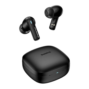 Baseus Bowie E19 Bluetooth 5.3 Wireless Headset - Bass Boosted Sound, IPX5, 12mm Drivers and 33h Battery Life