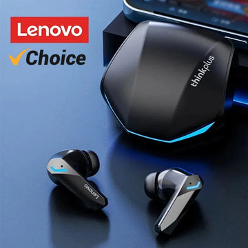 Lenovo GM2 Pro Fone Bluetooth Gamer – Bluetooth 5.3, Cancelamento de Ruído, Chamadas em HD e Modo Esporte | Para iPhone e Android