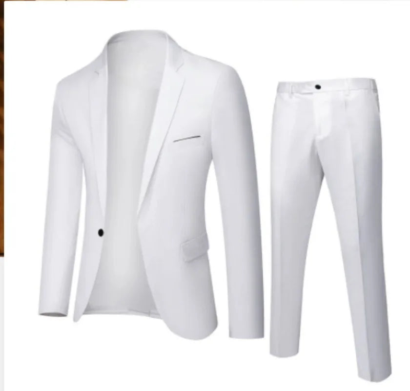 Men’s Two Piece Slim Fit Suit
